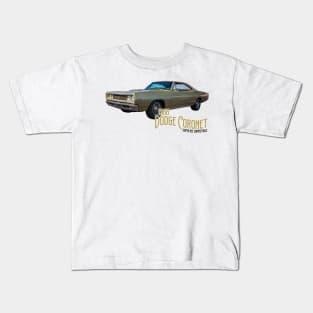 1968 Dodge Coronet Super Bee Convertible Kids T-Shirt